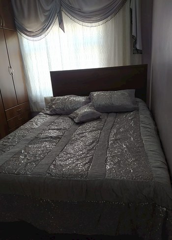 Gri Yatak Örtüsü - Görsel 2