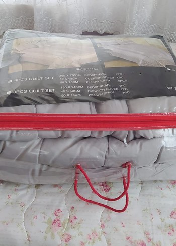 Gri Yatak Örtüsü - Görsel 13