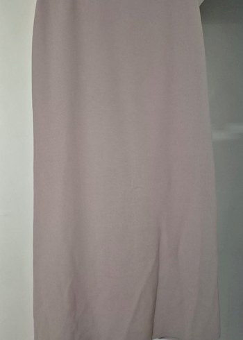 Taş Detaylı Bej Uzun Tunik Etek Takımı - Görsel 4