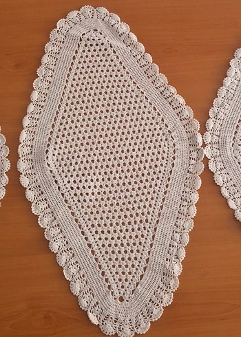 El Yapımı Örgü Konsol Örtüsü - Görsel 3