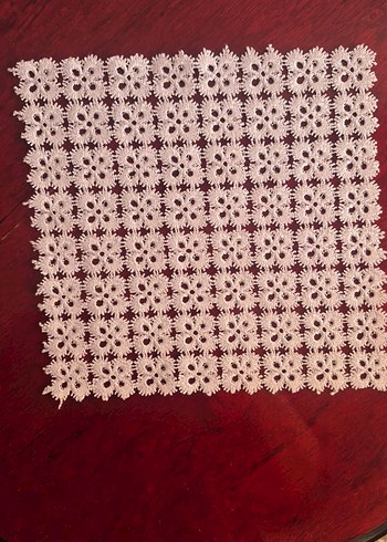 Dantel sehpa örtüsü peçete - Görsel 4
