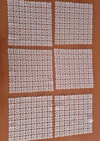 Dantel sehpa örtüsü peçete - Görsel 2