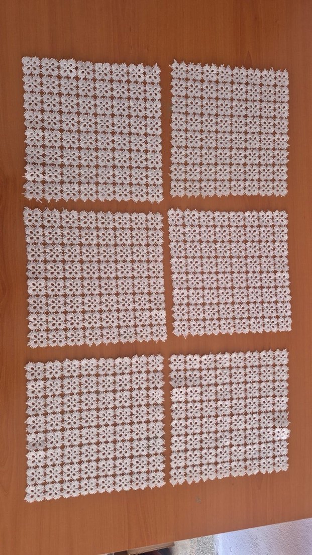 Dantel sehpa örtüsü peçete - Görsel 2