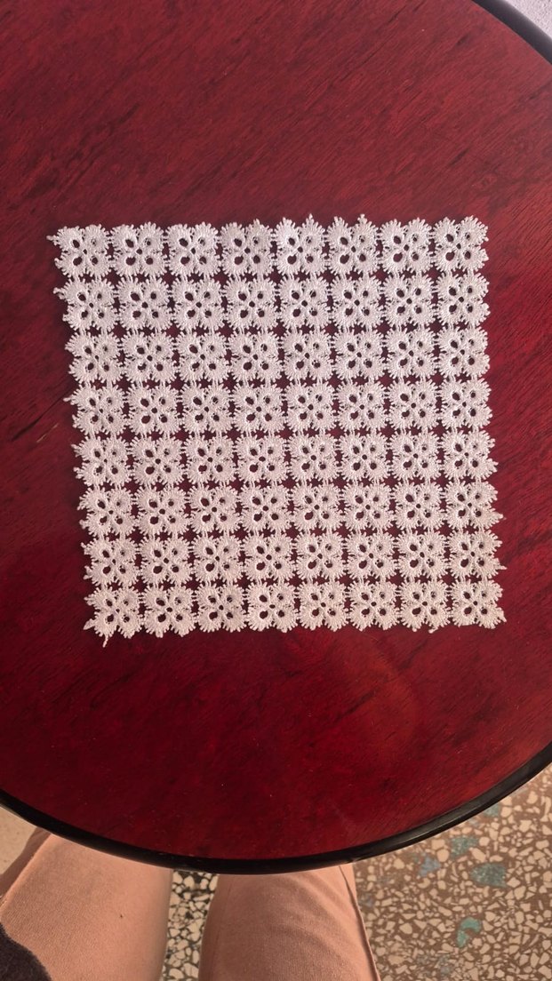 Dantel sehpa örtüsü peçete - Görsel 3