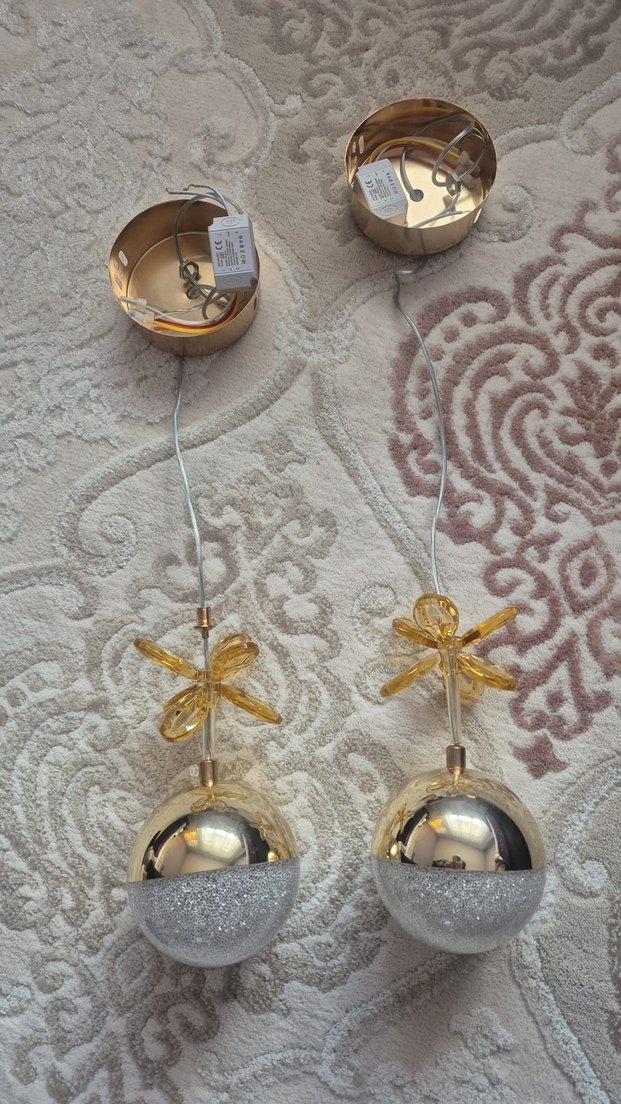 Gold Renk Avize - Görsel 2