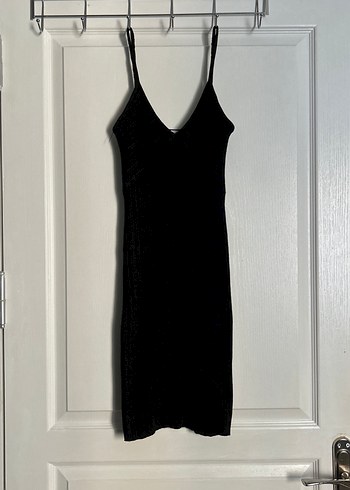 siyah mini elbise