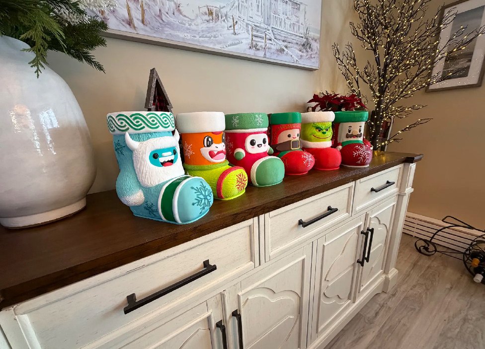 Renkli Desenli Erkek Triko Bot - Görsel 3