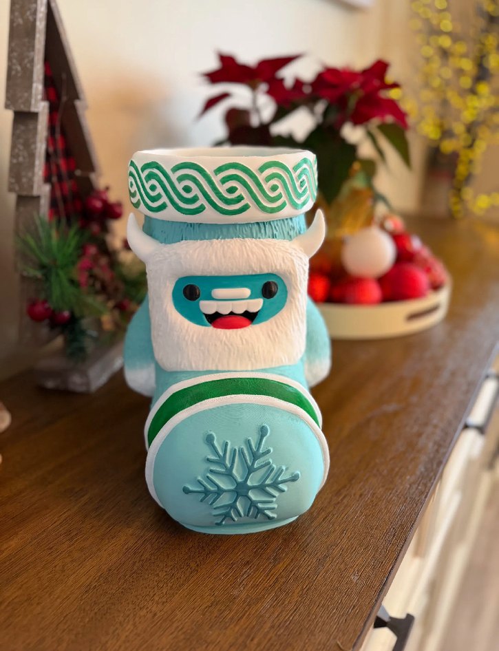 Renkli Desenli Erkek Triko Bot - Görsel 2