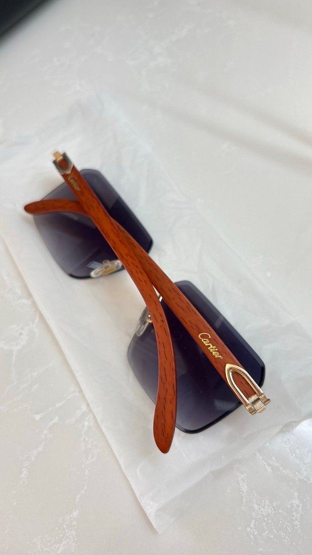 Klasik Şıklıkta Şeffaf Kahverengi Kadın Gözlüğü - Görsel 3