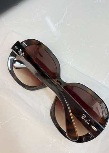 Kahverengi Şeffaf Kadın Güneş Gözlüğü - Görsel 4