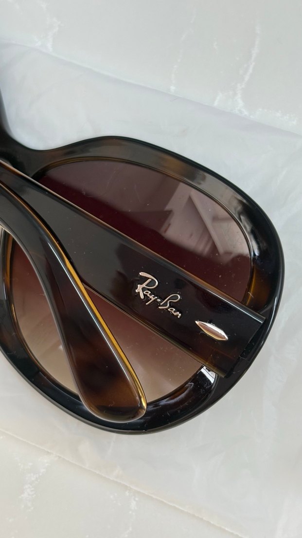 Kahverengi Şeffaf Kadın Güneş Gözlüğü - Görsel 5