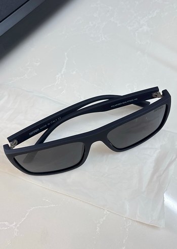 Minimalist Koyu Mavi Sokak Stili Erkek Güneş Gözlüğü - Görsel 3