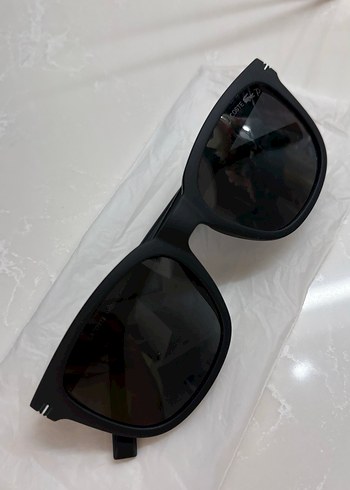 Lacoste Siyah Minimalist Erkek Güneş Gözlüğü - Görsel 2