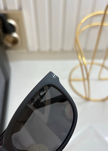 Lacoste Siyah Minimalist Erkek Güneş Gözlüğü - Görsel 5