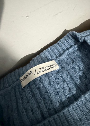 Mavi Kadın Kazak - Görsel 3