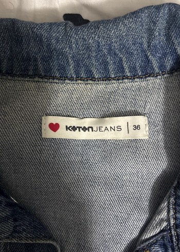 Koton Simli Kot Ceket - Görsel 4