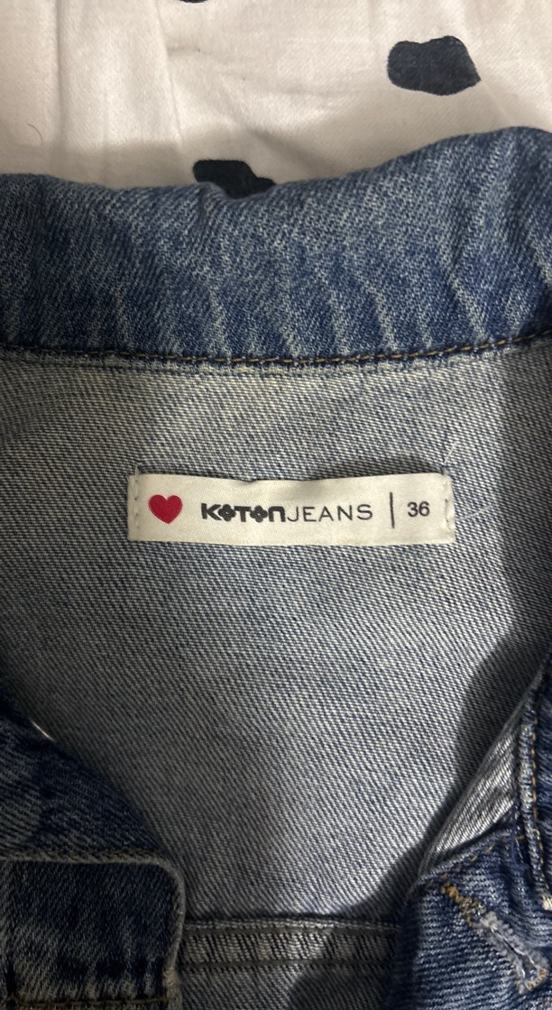 Koton Simli Kot Ceket - Görsel 4