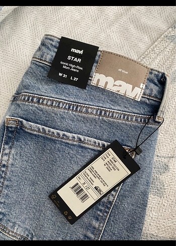 31 Beden Mavi Gold Kadın Denim Jean