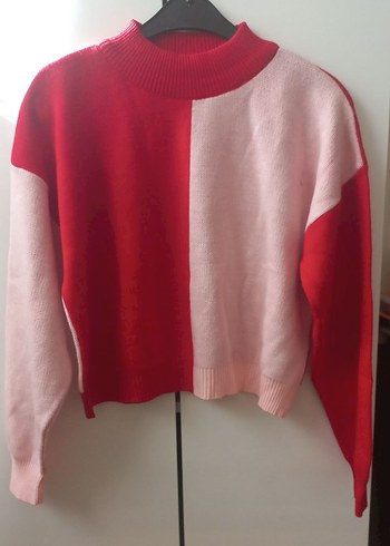 Diğer Kırmızı-Pembe Kadın Sweatshirt