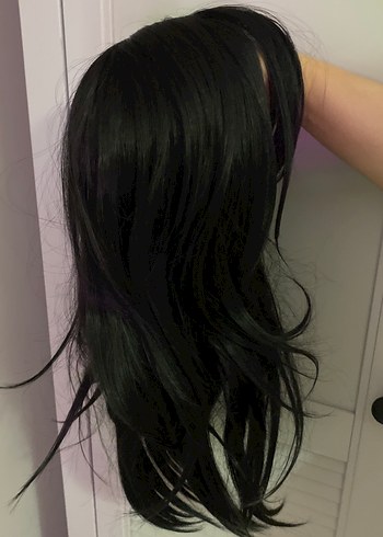 Siyah İpeksi Gotik Saç Aksesuarı