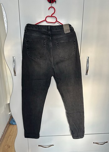 Colin's Gri Bol Kesim Midi Denim Kadın Jean