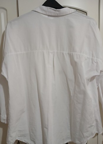 Beyaz Yaka Kadın Gömleği - Görsel 7