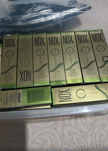 NOX saç boyası tanesi