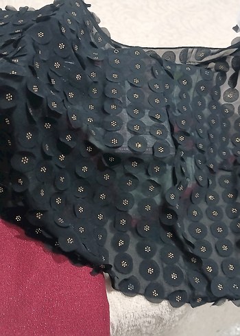 Fırfırlı Siyah Gotik Kadın Şal