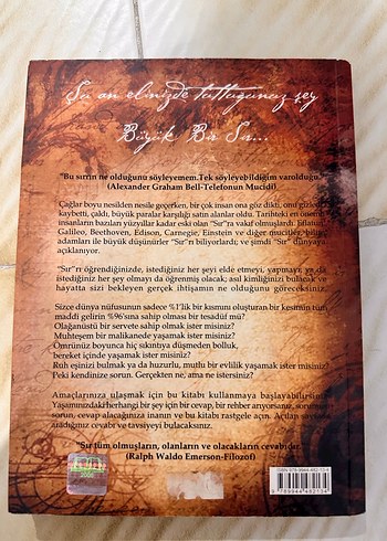  Beden The Secret - Rhonda Byrne Kişisel Gelişim Kitabı
