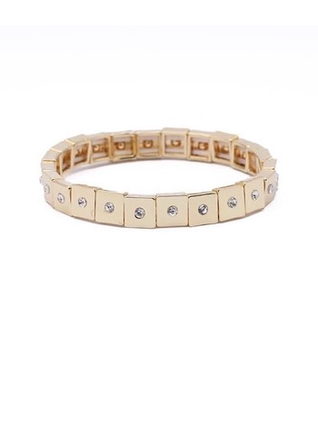 Accessorize Altın Renkli Parlak Kadın Bileklik