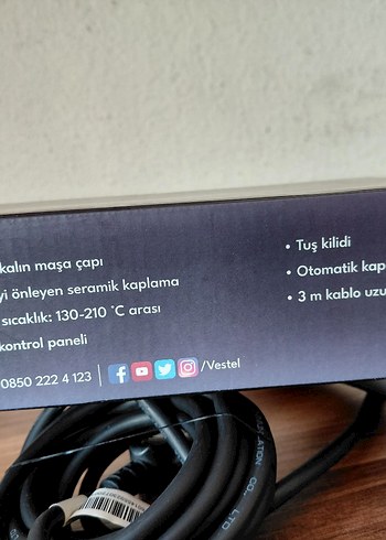 Vestel Saç Şekillendirici Maşa - Görsel 5