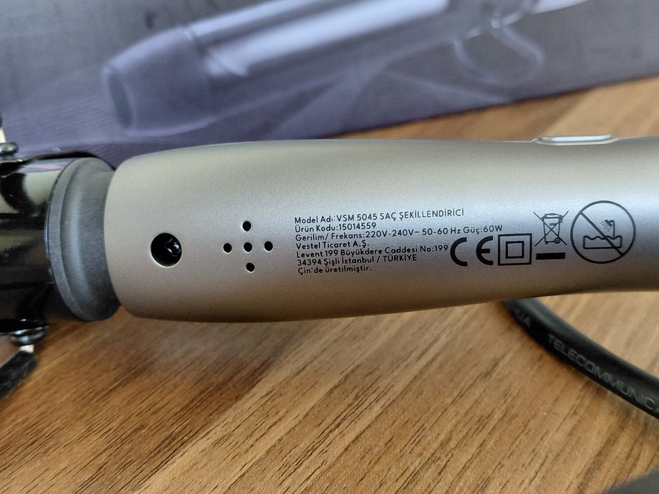 Vestel Saç Şekillendirici Maşa - Görsel 3