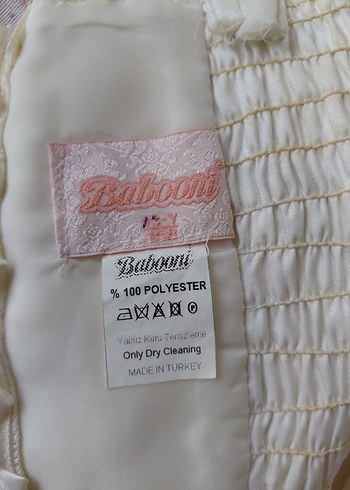 Vintage Dantelli Beyaz çocuk abiye12/13 yaş - Görsel 6