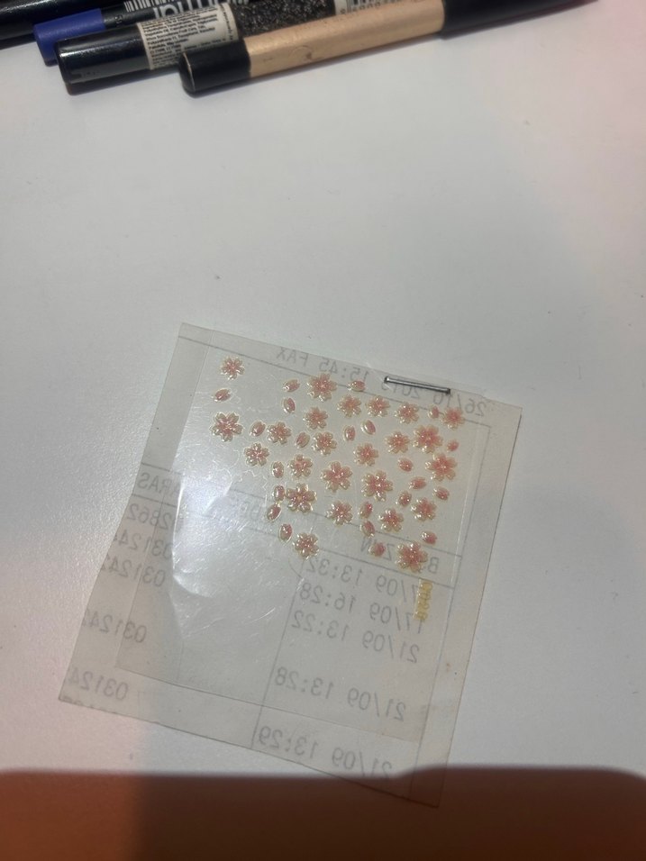 Renkli Kalp ve Çiçek Tırnak Süslemeleri - Görsel 2