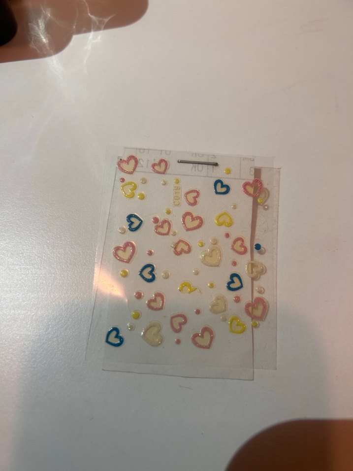 Renkli Kalp ve Çiçek Tırnak Süslemeleri - Görsel 4