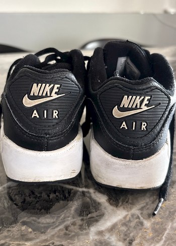 Nike Siyah Bağcıklı erkek çocuk Spor Ayakkabı - Görsel 3