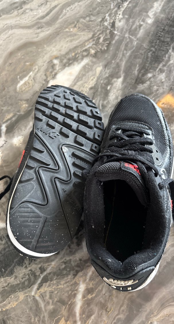 Nike Siyah Bağcıklı erkek çocuk Spor Ayakkabı - Görsel 4