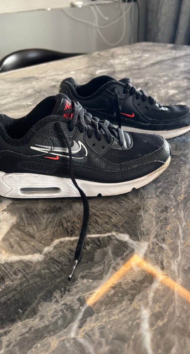 Nike Siyah Bağcıklı erkek çocuk Spor Ayakkabı - Görsel 2