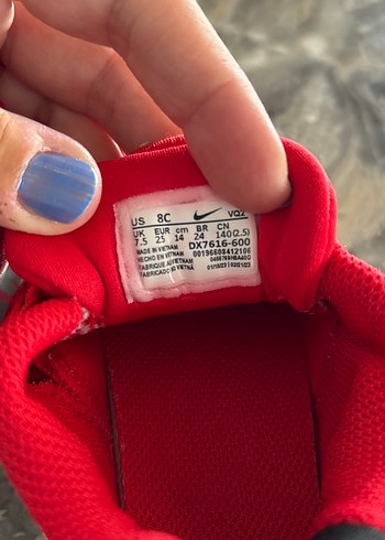 Kırmızı kız Çocuk Spor Ayakkabı - Görsel 5