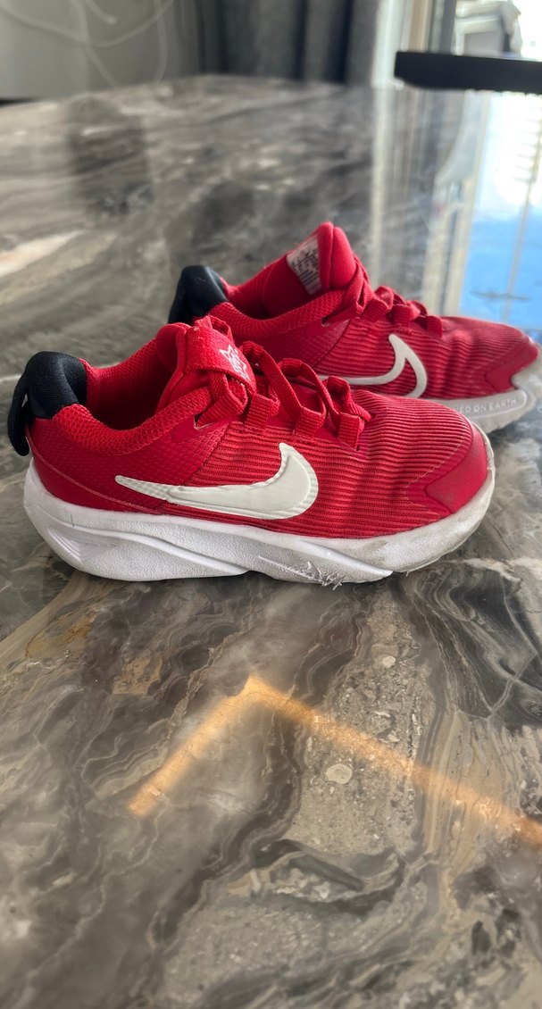 Kırmızı kız Çocuk Spor Ayakkabı - Görsel 2