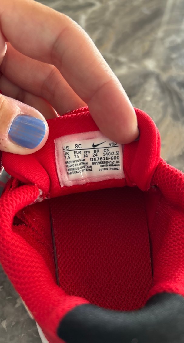 Kırmızı kız Çocuk Spor Ayakkabı - Görsel 5