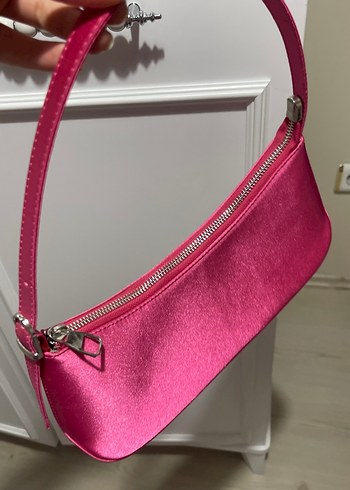 Mango Parlak Pembe Kadın  Çanta - Görsel 2