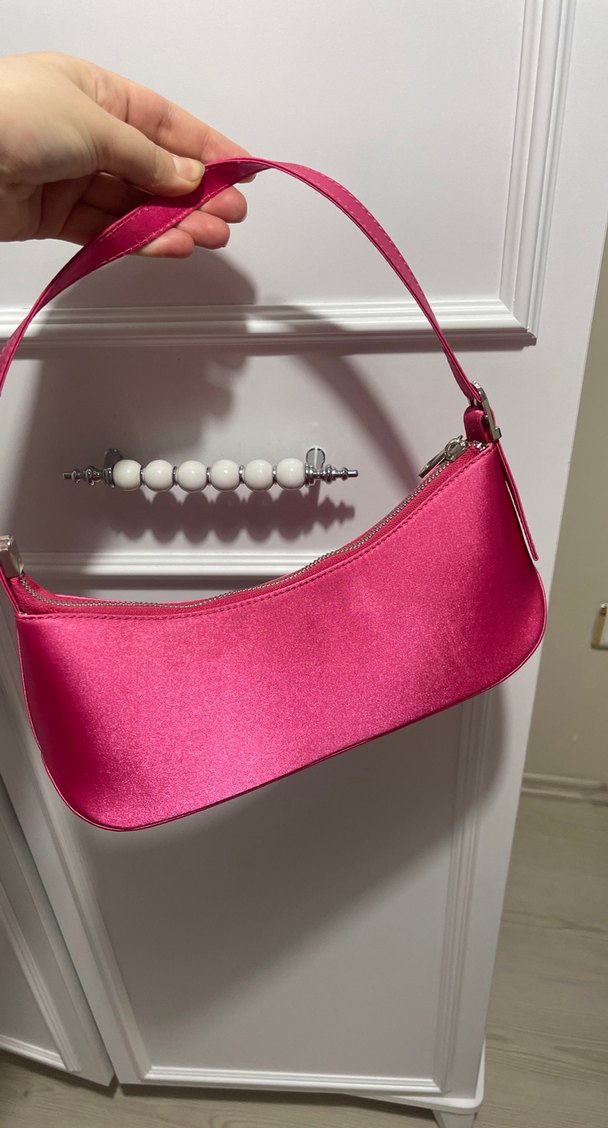 Mango Parlak Pembe Kadın  Çanta - Görsel 3