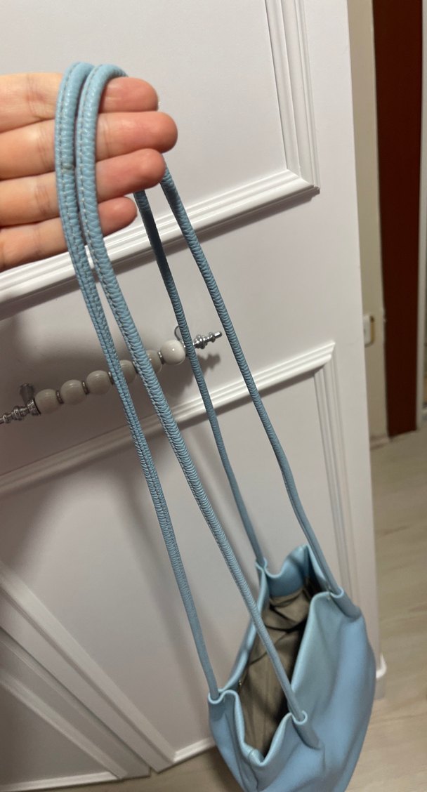 ADL Mavi Deri Kadın Çanta - Görsel 5