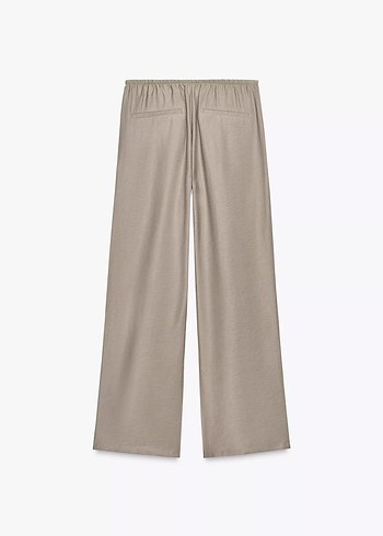 ZARA Orijinal Dökümlü Pantolon - Görsel 5