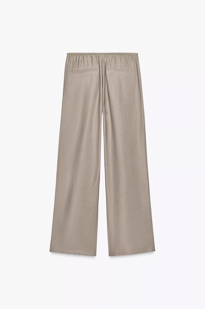 ZARA Orijinal Dökümlü Pantolon - Görsel 5