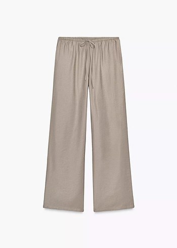 ZARA Orijinal Dökümlü Pantolon - Görsel 4