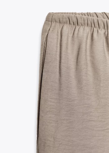 ZARA Orijinal Dökümlü Pantolon - Görsel 6