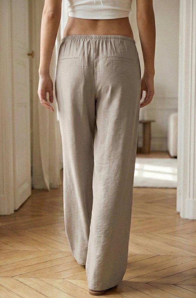 ZARA Orijinal Dökümlü Pantolon - Görsel 3