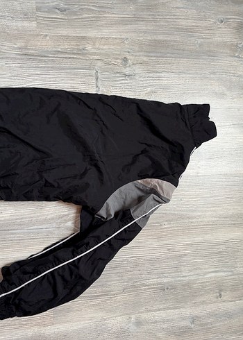 Nike Siyah Gri Fermuarlı Yağmurluk - Görsel 3